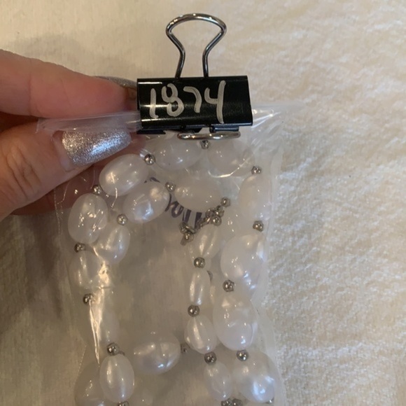 Monet glass bead nice quality graduates long beaded necklace - Picture 8 of 8